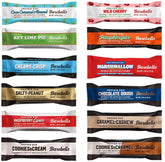 Assorted flavors in Protein Bars Variety Pack: Coco Caramel Almond, Key Lime Pie, Wild Cherry, Raspberry Cream