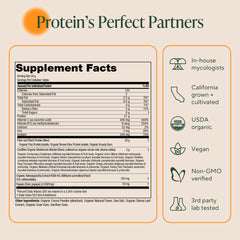 Scoop measuring OM Mushroom protein powder