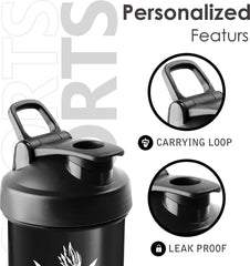Protein Shaker 20oz dishwasher-safe for easy cleaning after workouts