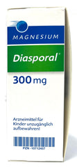 Ingredients list for Protina Magnesium Diasporal 300mg granules