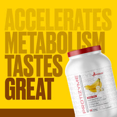 Protizyme Mint Chocolate flavored whey protein powder image
