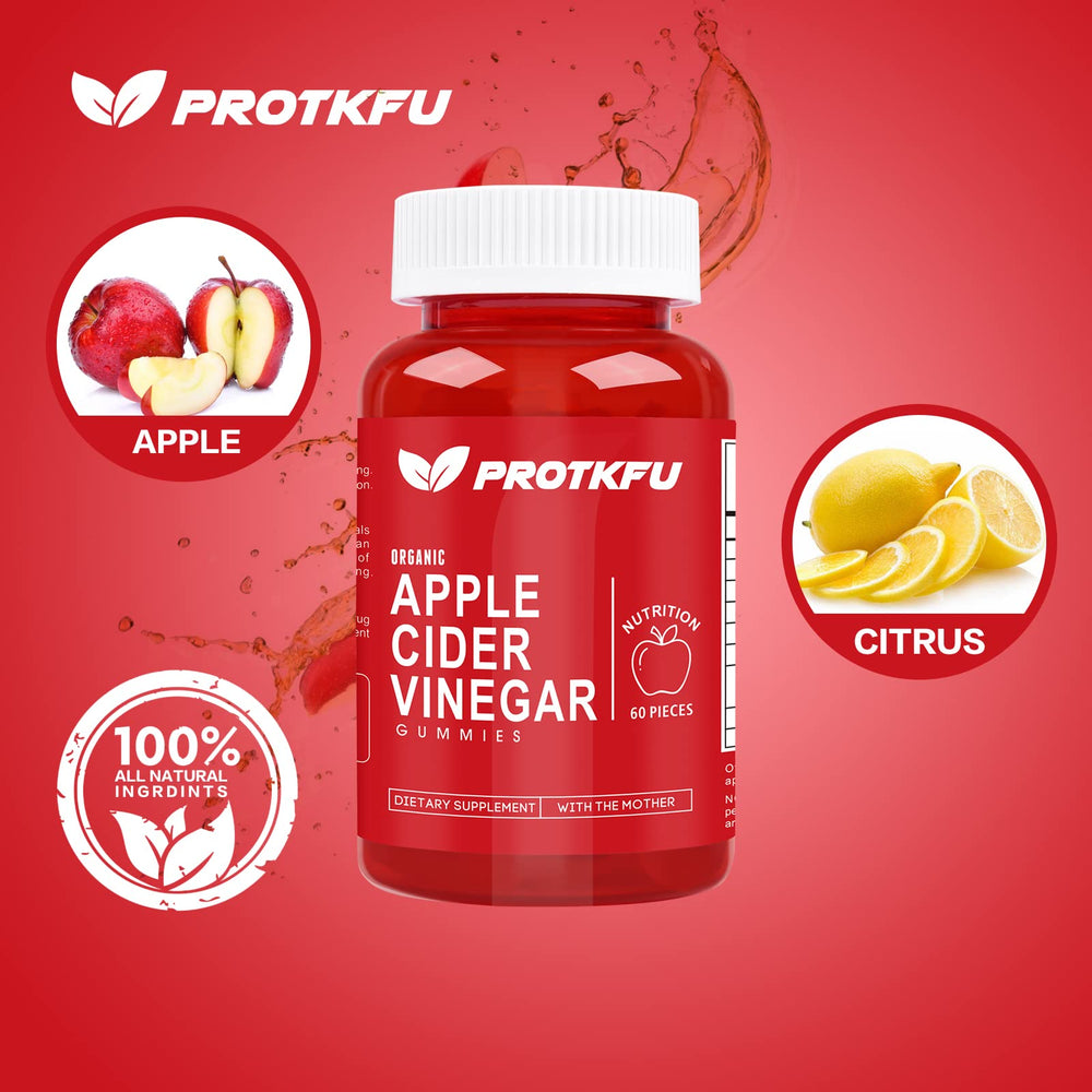 Detox and gut health support with ProTKFU ACV gummies