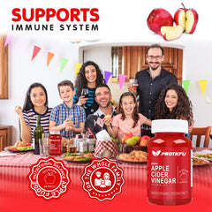 Immune support with ProTKFU Apple Cider Vinegar Gummies