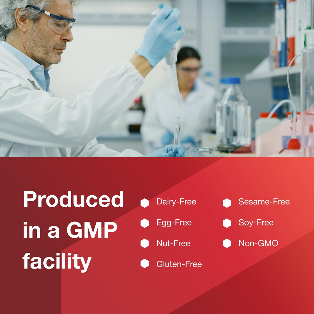 GMP-certified manufacturing facility