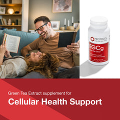 Supplement facts panel for Protocol EGCg 200 mg