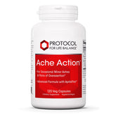 Ache Action joint supplement bottle with front label