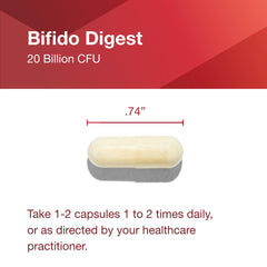 Ingredients list featuring Bifidobacterium lactis