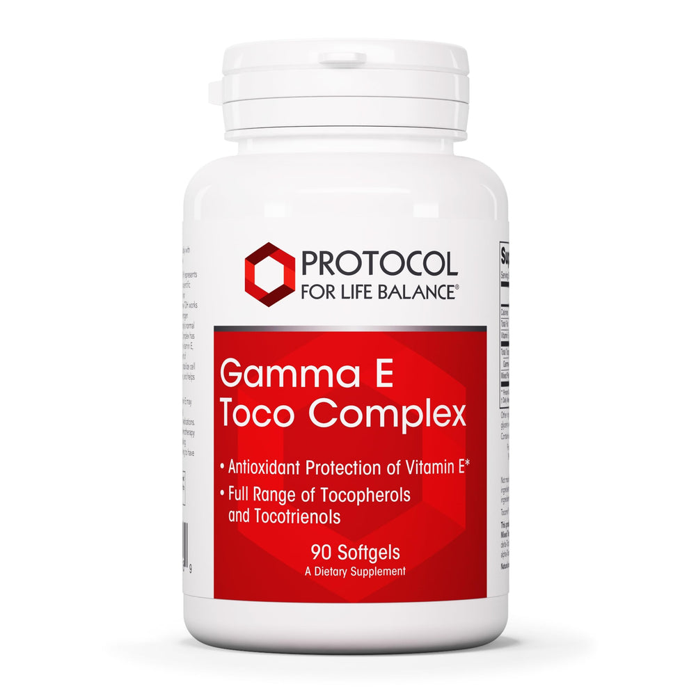 Protocol For Life Balance Gamma E Tocotrienols 90 softgels bottle – front view