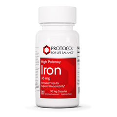 Main product image for PROTOCOL FOR LIFE BALANCE Iron 36mg bisglycinate