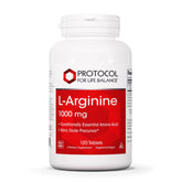 Protocol for Life Balance L-Arginine 1000mg bottle and packaging