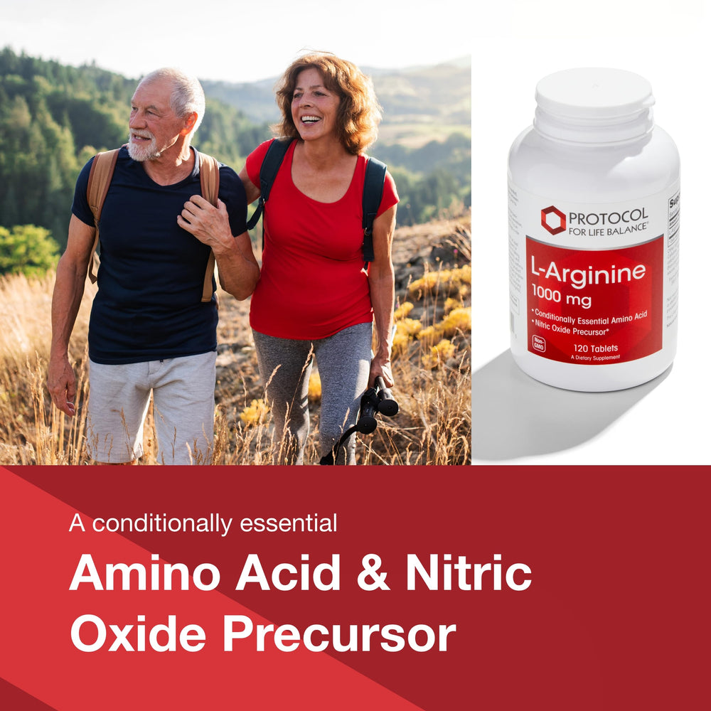 Box packaging of Protocol for Life Balance L-Arginine 1000mg