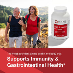 Product label for Protocol for Life Balance L-Glutamine powder