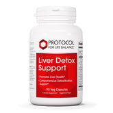 Protocol For Life Balance liver detox bottle with vegan-friendly formula for liver support.