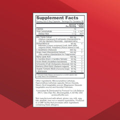 Protocol For Life Balance milk thistle plant image emphasizes herbal liver care.