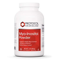 Protocol For Life Balance Myo-Inositol Powder bottle label - 1 lb