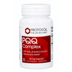 Protocol For Life Balance PQQ Complex bottle with 30 vegan caps