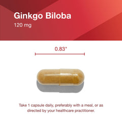 Side view of Protocol Ginkgo Biloba bottle