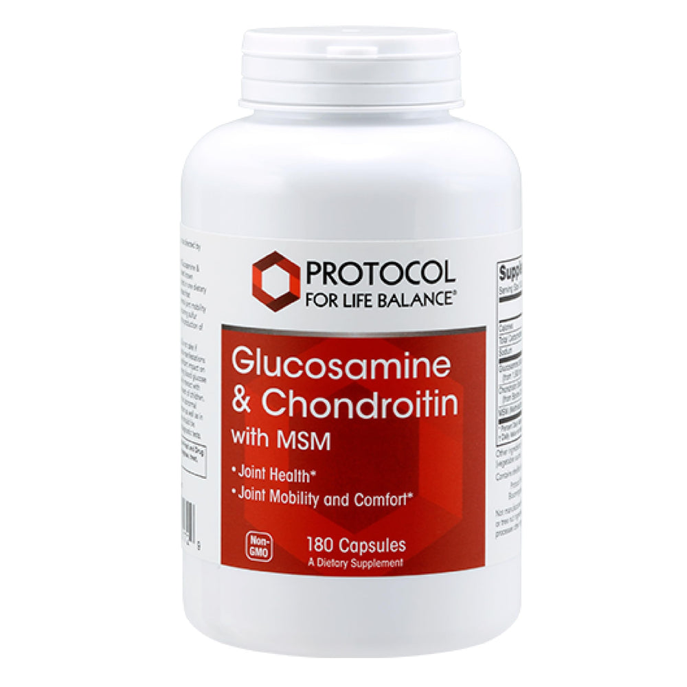 Protocol Glucosamine & Chondroitin with MSM bottle