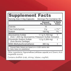 Side view of Protocol joint supplement bottle