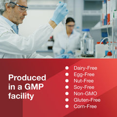 Non-GMO certification badge for Protocol supplement