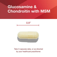 Illustration of suggested usage: 3 capsules daily