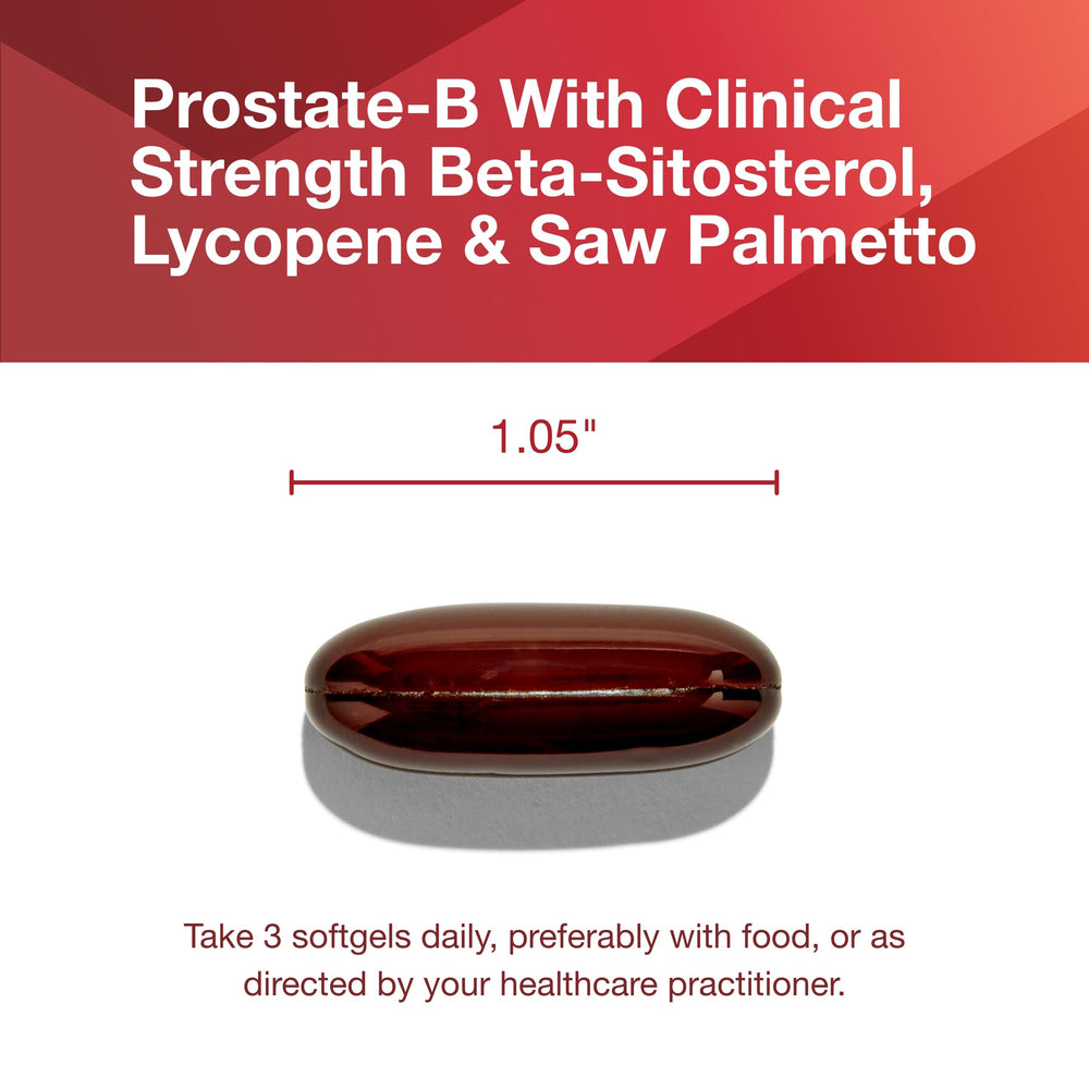 90 softgels bottle image for Prostate-B Clinical Strength