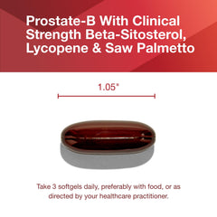90 softgels bottle image for Prostate-B Clinical Strength
