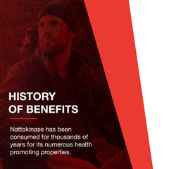 Lifestyle scene with Protocol Nattokinase bottle and healthy living