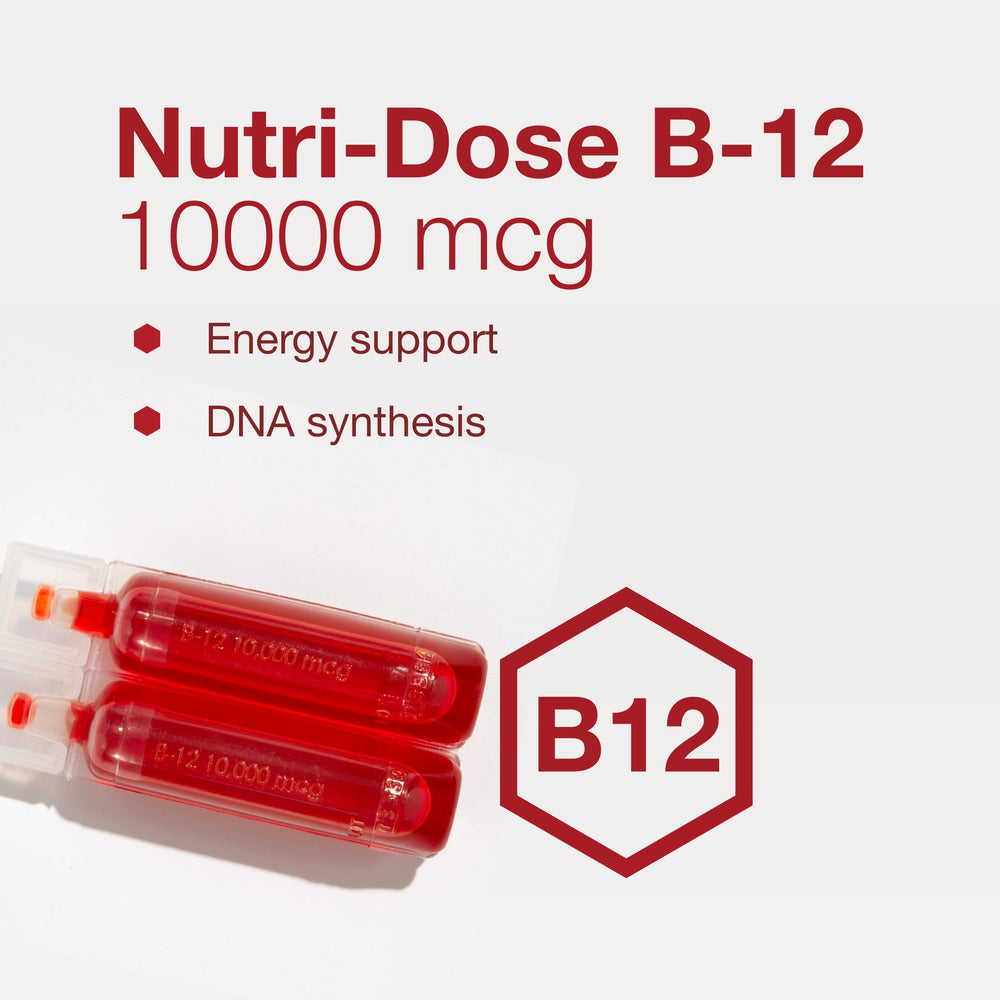 Protocol Nutri-Dose B-12 bottle packaging