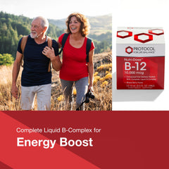 Cherry flavor liquid B-12 vial