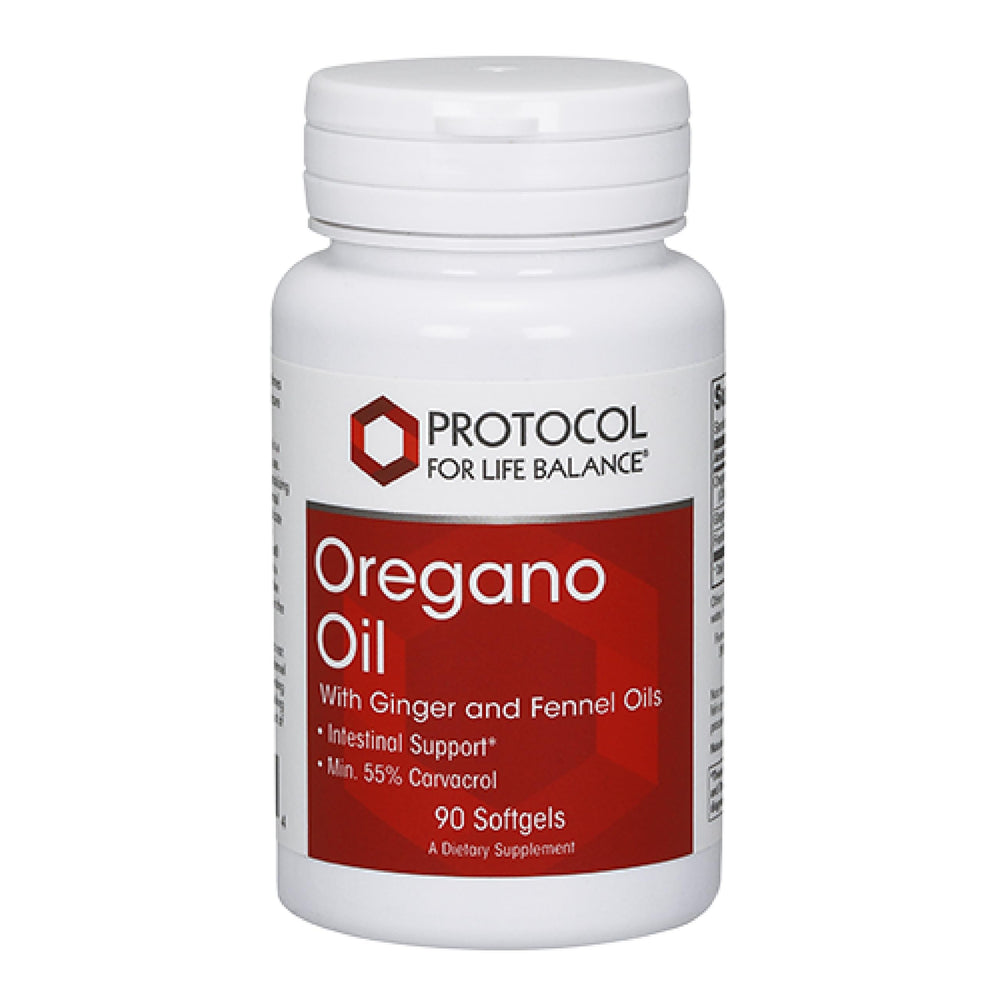 Protocol Oregano Oil bottle with 0.2 mL label
