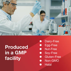 Ingredients panel showing L-tyrosine, iodine, ashwagandha, zinc and selenium