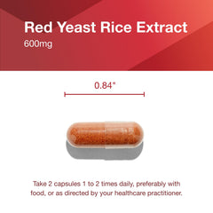 Vegan capsules for Protocol Red Yeast Rice 600 mg