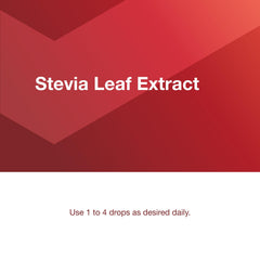 Suggested use for Protocol Stevia Liquid Extract