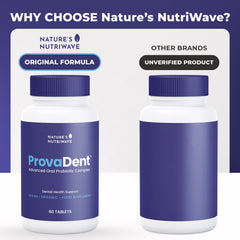 Made in USA label on ProvaDent packaging
