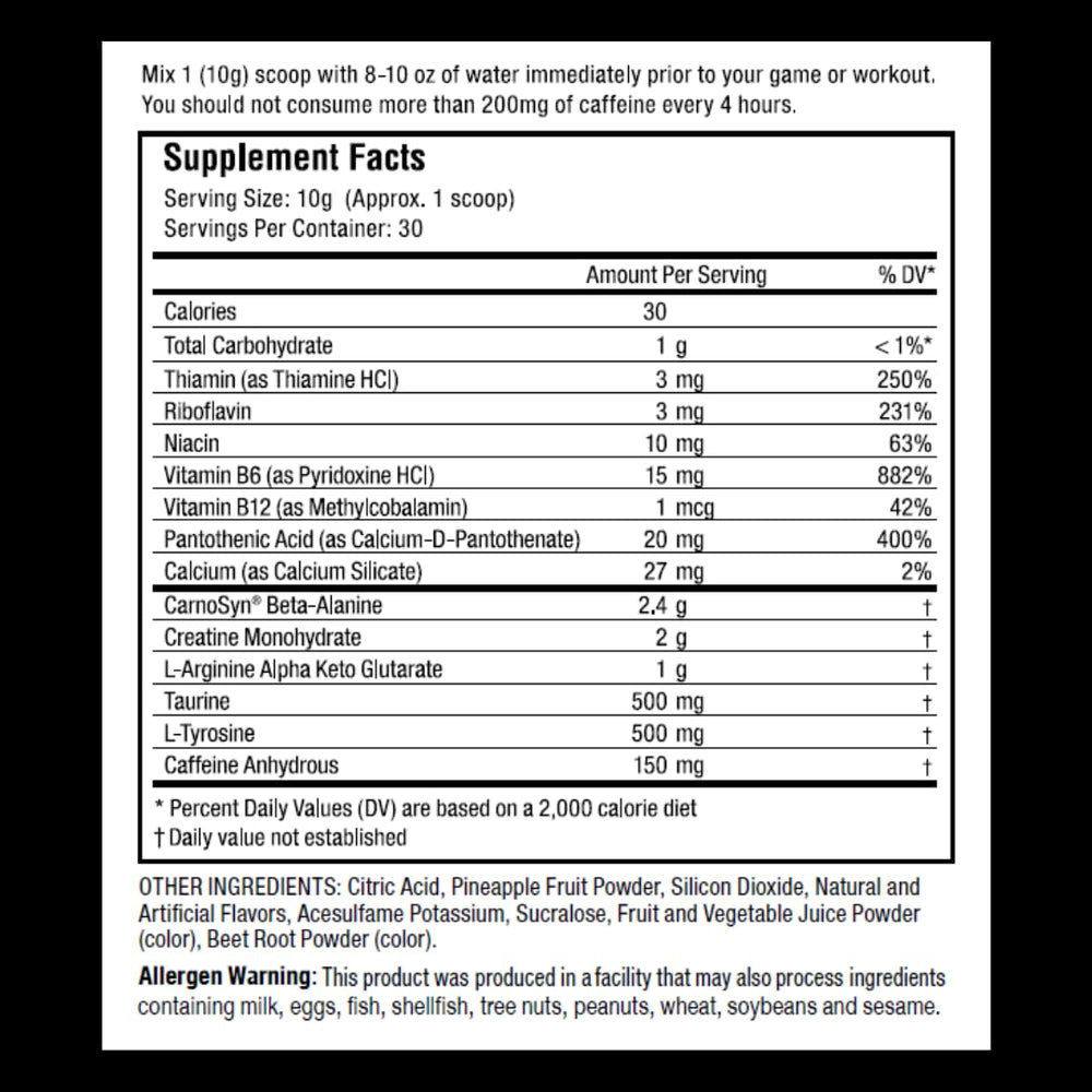 Proven4 Sport blue raspberry shake in glass shows smooth, clump-free mixing