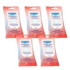 Five travel packs of Proxysoft dental floss for bridges and implants