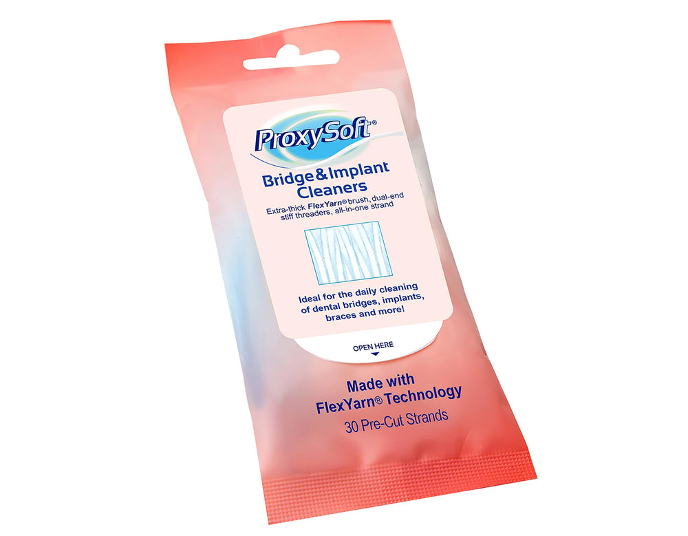 Ultra-stiff floss threaders for bridges, implants, and braces