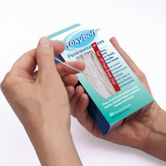 Thick FlexYarn mid-section brush for gum care