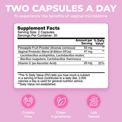Daily-use ProYoni vaginal health supplement packaging