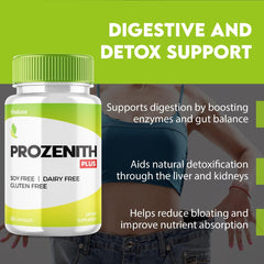 Natural ingredients highlight on Prozenith packaging