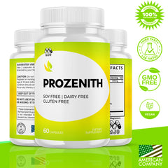 Prozenith Capsules labeling and cap