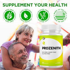 Natural ingredients used in Prozenith capsules