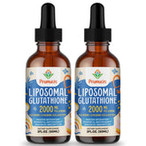 Front bottle of Prunucis 2000mg Liposomal Glutathione Liquid