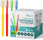 PRUVADE 100-pack prepasted disposable toothbrushes with toothpaste built-in, individually wrapped