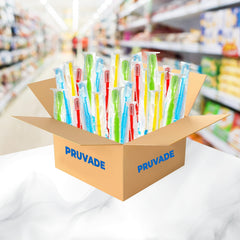 PRUVADE disposable toothbrushes displayed for travel