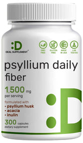 Psyllium Husk bottle – front view