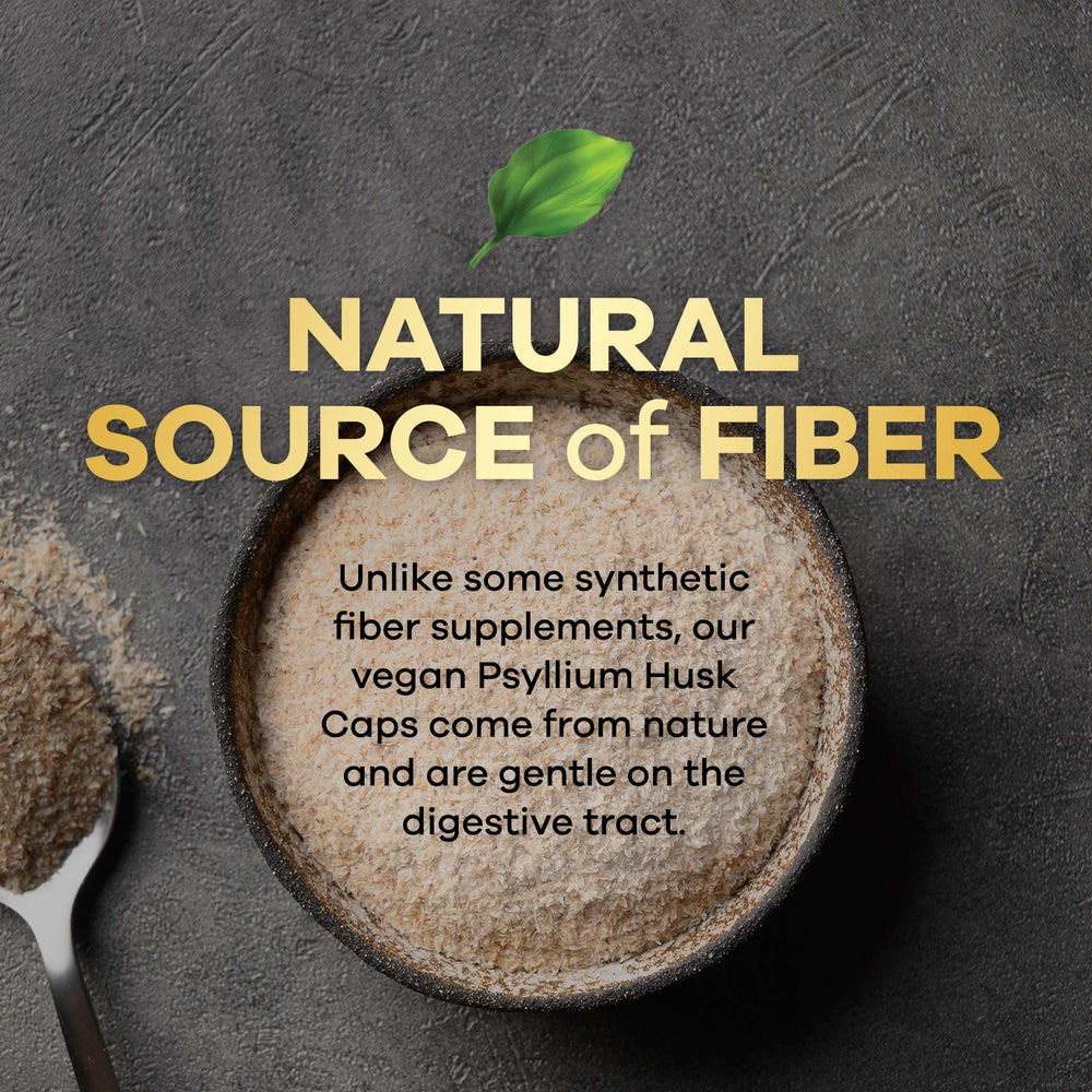 Easy-to-swallow psyllium husk capsules