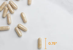 400 capsules in bottle for daily fiber support