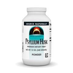 Psyllium husk powder 12 oz bottle front view